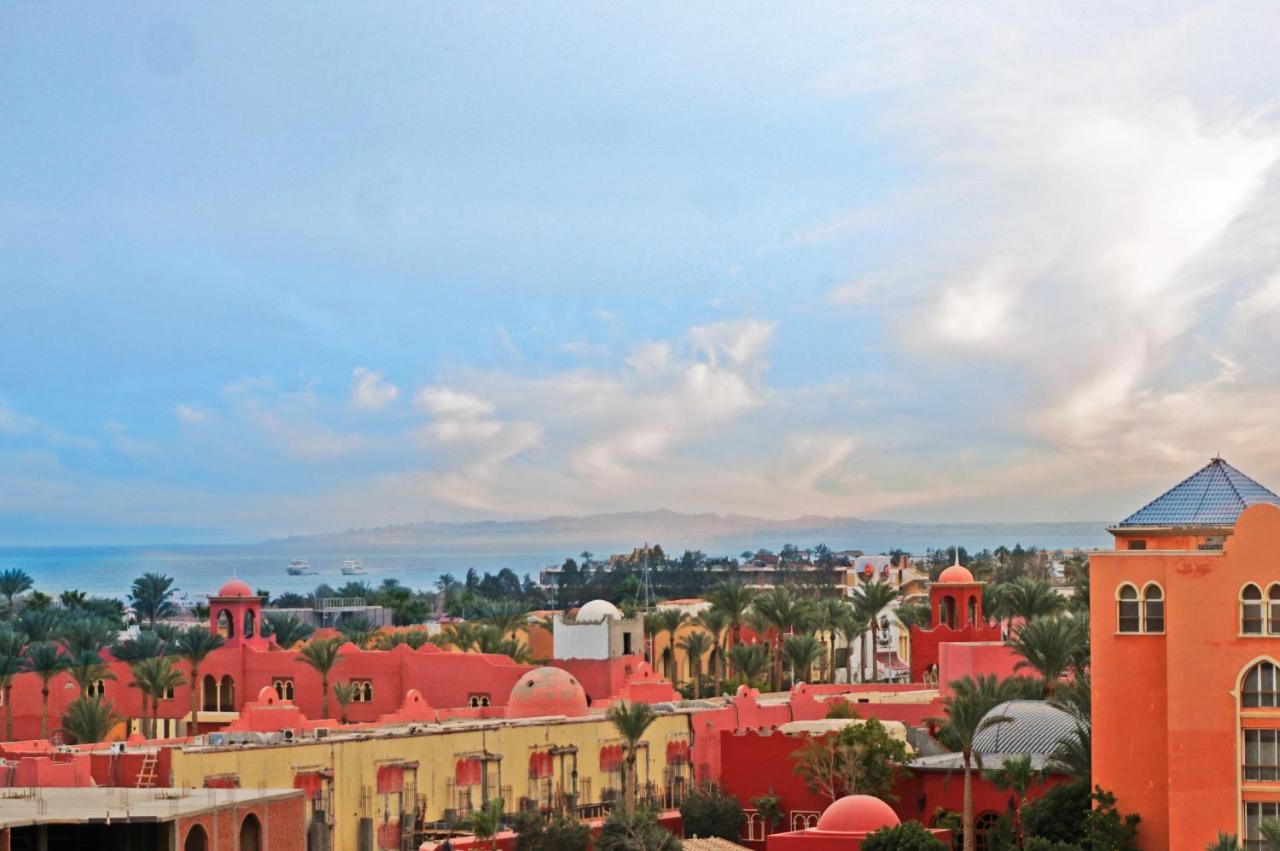 The Touristic Promenade Apartment Hurghada Bagian luar foto